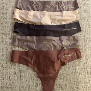 Victoria's Secret Neutral Tones Thong Collection